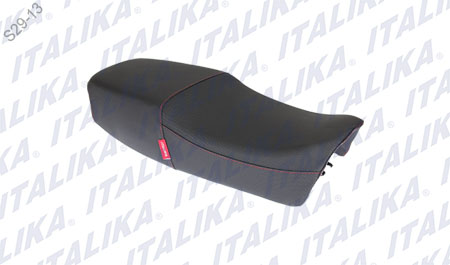 ASIENTO NEGRO SPORT FT125 CHAKARERA, FT125 DELIVERY