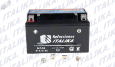 BATERIA ITALIKA MF-FA IYTX7A-BS 250Z CITI125 CS125 DIABOLO DM150 DS150 GS150GTS175 VENDETTA 90 VITALIA125 VS90 WS150 WS175 XS150 XS125