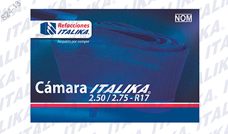 CAMARA ITALIKA 2.50/2.75-R17