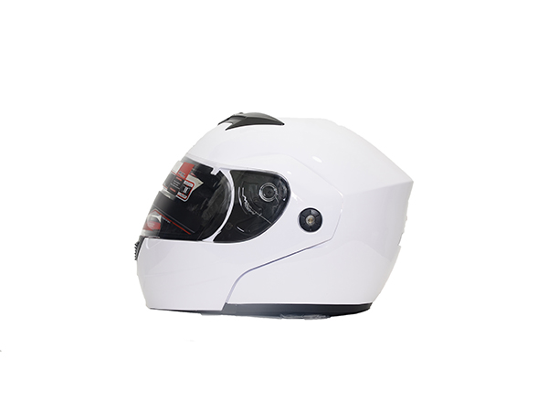 CASCO ABATIBLE IRON RACING IR108 DOT BLANCO M