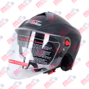 CASCO CACHUCHA ABS ALTO IMPACTO C/MICA MSD-309 NEGRO MATE