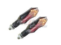[DIR-3213-0623] DIRECCIONAL BI-COLOR 12V 14 LED'S 4 CABLES LUZ AMARILLO/ROJO