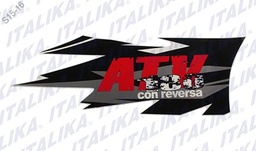 [F13020146] ETIQUETA DER ATV180 CON REVERSA ATV180