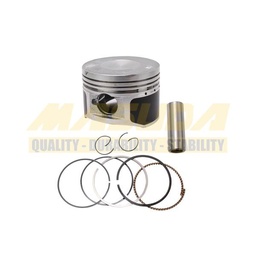 [PIS-2705-005C] JUEGO PISTON COMPLETO SCOOTER GY6-125 CS125/DS125 125CC 0.50